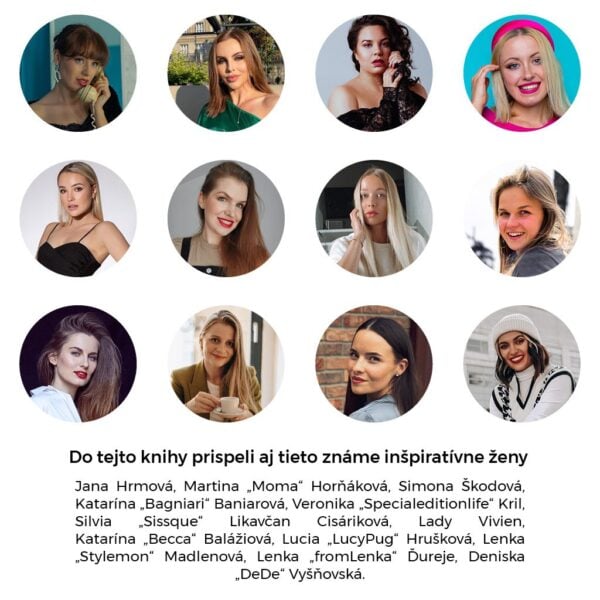 V knihe nájdeš rady a inšpirácie aj od známych slovenských žien