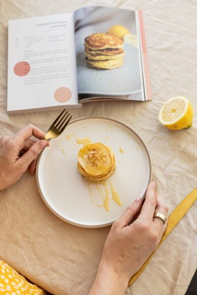 Kniha Moje Ráno - Tvarohovo-citrónové lievance