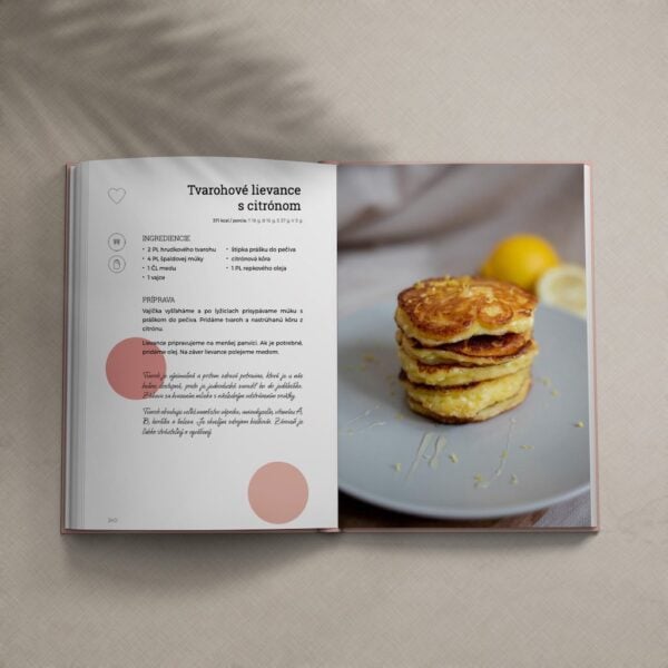 Ukážka receptov z knihy Moje ráno - Tvarohové lievance s citrónom