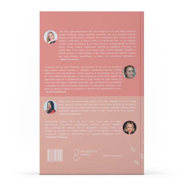 Knihu Moje ráno odporúčajú aj známe inšpiratívne slovenské ženy